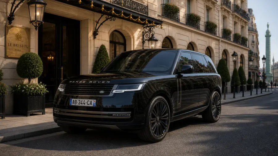 Range Rover Autobiography for Paris limousine service